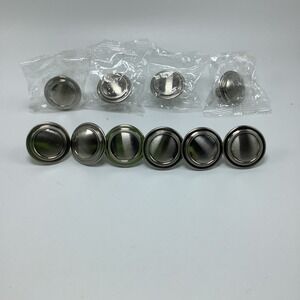 Brushed‎ Nickel Cabinet Knobs Round Drawer Pulls 10 Pack Hardware